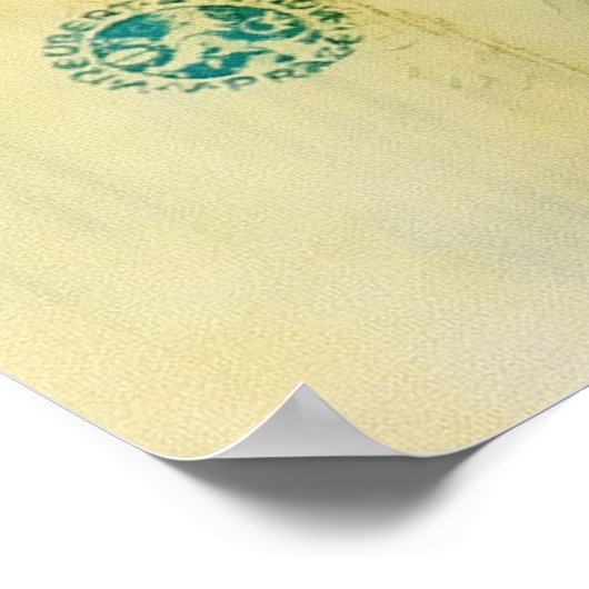 Musical Art Nouveau Vintage Poster (Hoek)