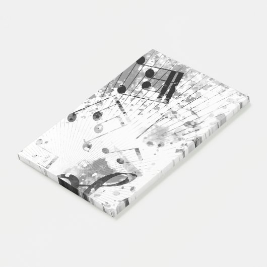 Musical Atmosphere 1 Post-it® Notes (Schuin)