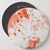 Musical Atmosphere 3 Ronde Button 6,0 Cm (Voorkant /achterkant)