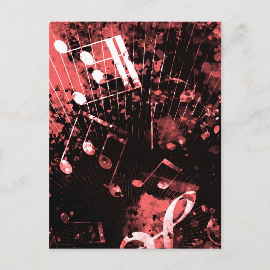 Musical Atmosphere 4 Feestdagenkaart (Voorkant)