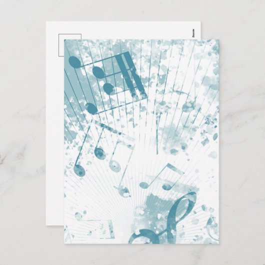 Musical Atmosphere 5 Feestdagenkaart (Voorkant / Achterkant)