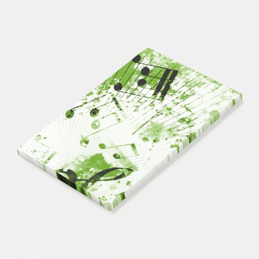 Musical Atmosphere 7 Post-it® Notes (Schuin)