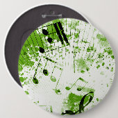 Musical Atmosphere 7 Ronde Button 6,0 Cm (Voorkant /achterkant)