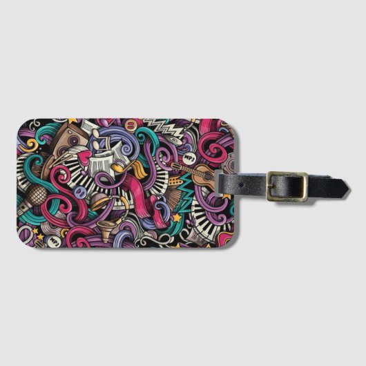 Musical Bagagelabel (Voorkant (horizontaal))