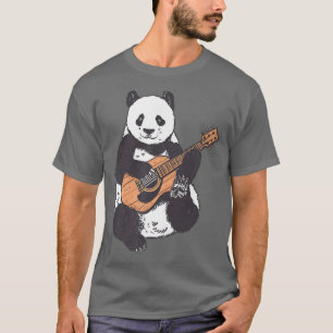 Musical Beer Plays Song Guitar Music Panda Premium T-shirt