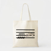 Musical Bengal cat Tote Bag (Voorkant)