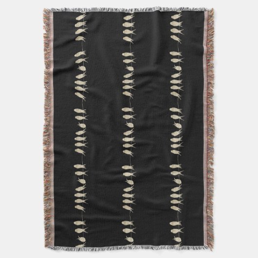 Musical Birds Deken (Voorkant Verticaal)