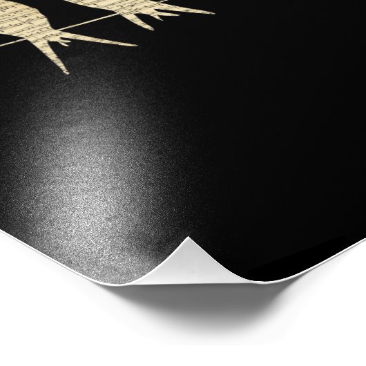 Musical Birds Foto Afdruk (Hoek)