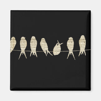 Musical Birds Magneet