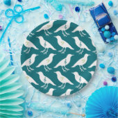 Musical Birds Papieren Bordje (Feest)