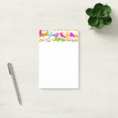 Musical Birds Post-it® notes (Kantoor)