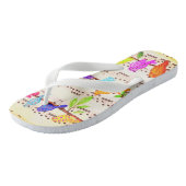 Musical Birds Teenslippers (Schuin)