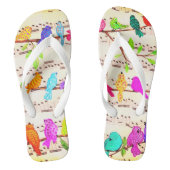 Musical Birds Teenslippers (Voetbed)