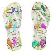 Musical Birds Teenslippers (Voetbed)
