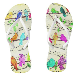 Musical Birds Teenslippers