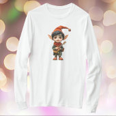 Musical Boy Christmas Elf Vrouwen T-shirt
