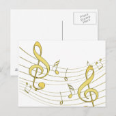 Musical Briefkaart (Voorkant / Achterkant)