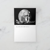 Musical Butterflies Gepersonaliseerde foto Dank u Bedankkaart