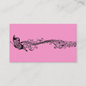 Musical Butterfly Visitekaartje (Voorkant)