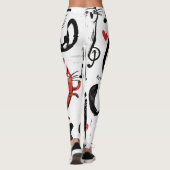 Musical Cat Leggings (Achterkant)