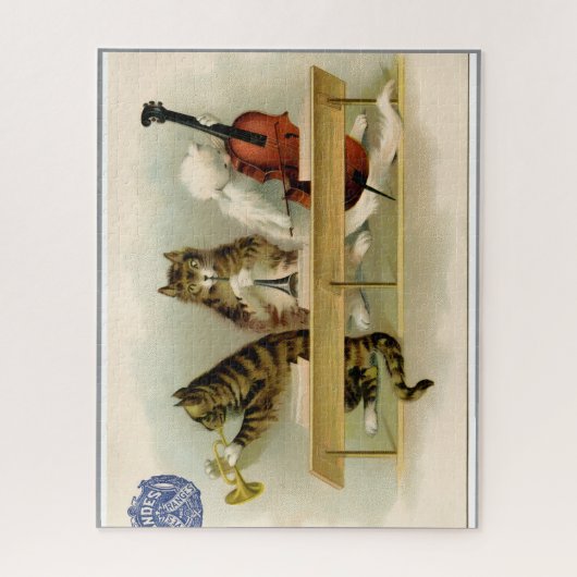 "Musical Cats" Legpuzzel (Verticaal)