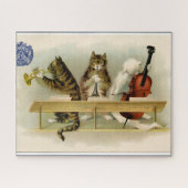 "Musical Cats" Legpuzzel (Horizontaal)