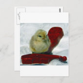 Musical Chick Briefkaart (Voorkant / Achterkant)