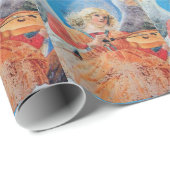 MUSICAL CHRISTMAS ANGEL ,JOY PEACE LOVE CADEAUPAPIER (Rol Hoek)