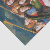 MUSICAL CHRISTMAS ANGELS TISSUEPAPIER (Detail)