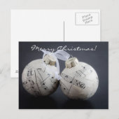 Musical Christmas Card Feestdagenkaart (Voorkant / Achterkant)