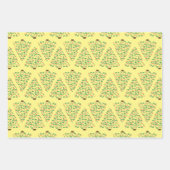 Musical Christmas Tree Wrapping Paper Sheets (Voorkant 3)