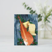 Musical Christmas Wenskaart Feestdagenkaart (Staand voorkant)