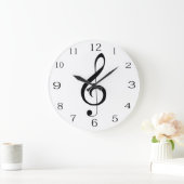 Musical Clef Note, Grote Klok (Huis)