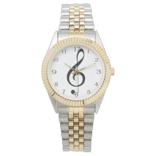 Musical Clef Note, Horloge