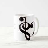 Musical Clefs Mok (Voorkant rechts)