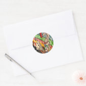 MUSICAL CLOWN.jpg Ronde Sticker (Envelop)