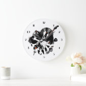 Musical Collage Music Lovers Wall Clock Grote Klok (Huis)