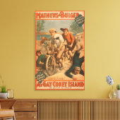 Musical Comedy Poster #1 Canvas Afdruk (Insitu (Woonkamer))