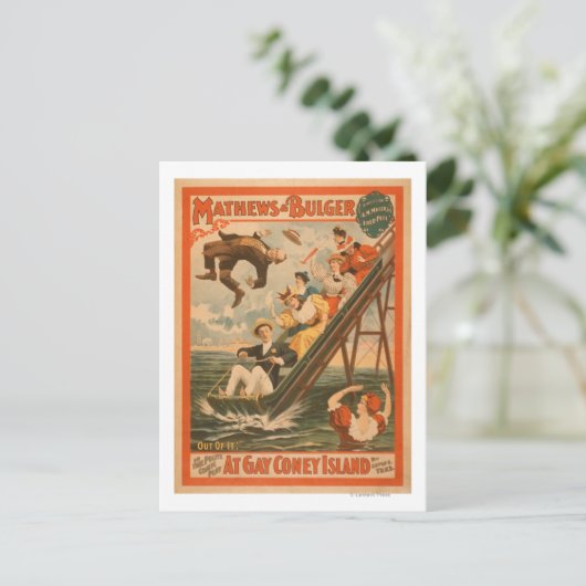 Musical Comedy Poster #2 Briefkaart (Staand voorkant)