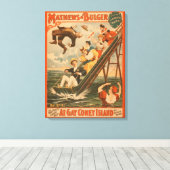 Musical Comedy Poster #2 Canvas Afdruk (Insitu (Houten vloer))