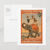 Musical Comedy Poster #3 Briefkaart (Voorkant / Achterkant)