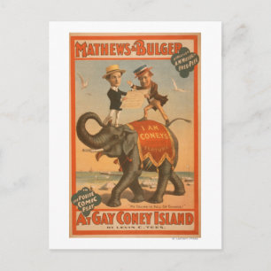 Musical Comedy Poster #3 Briefkaart