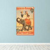 Musical Comedy Poster #3 Canvas Afdruk (Insitu (Houten vloer))