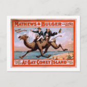 Musical Comedy Poster #4 Briefkaart (Voorkant)