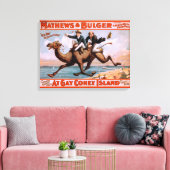 Musical Comedy Poster #4 Canvas Afdruk (Insitu (Woonkamer))