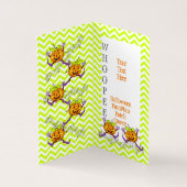 Musical Dancing Halloween Pumpkin Classroom Kaarte Kaart (Binnen)