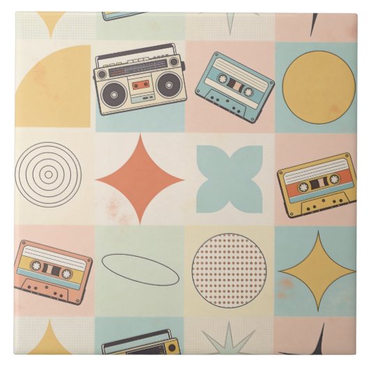 Musical Decorative Tiles Tegeltje (Voorkant)