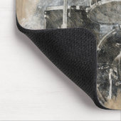 Musical drum kit. muismat (Hoek)