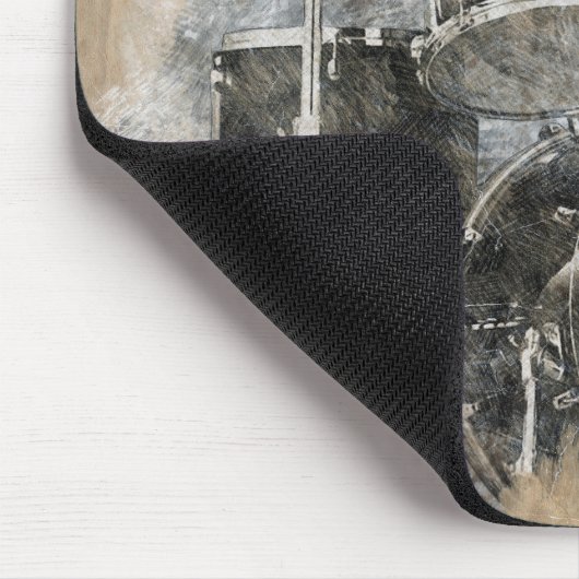 Musical drum kit. muismat (Hoek)