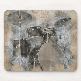 Musical drum kit. muismat